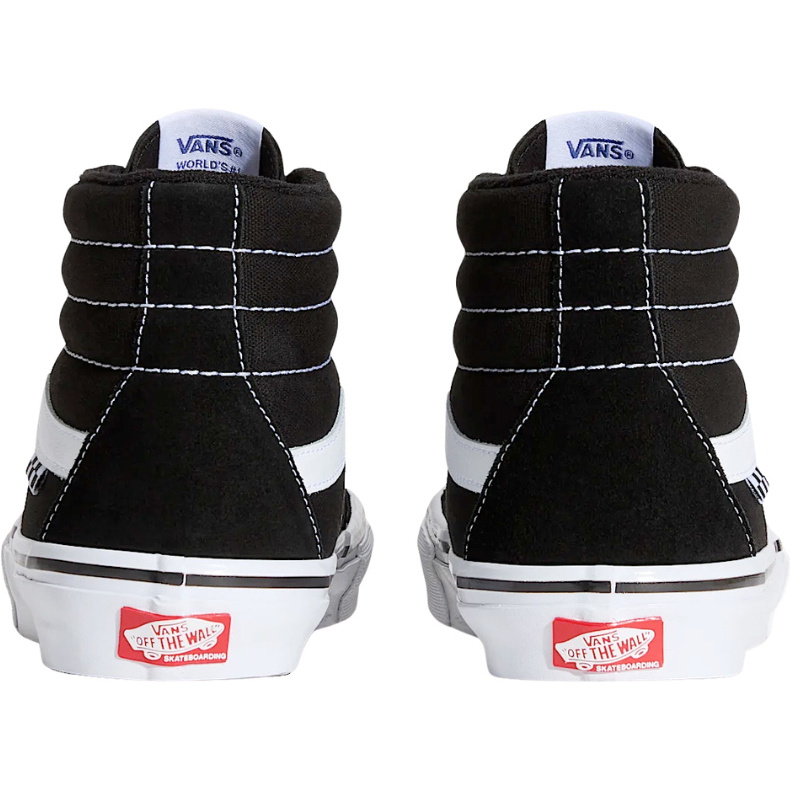 2026 Vans Mens Skate SK8-Hi Shoes VN0A5FCC - Black / White